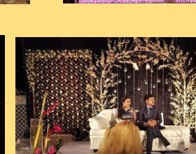 Branch & Crystal Stage Seating - Delhi Event Management