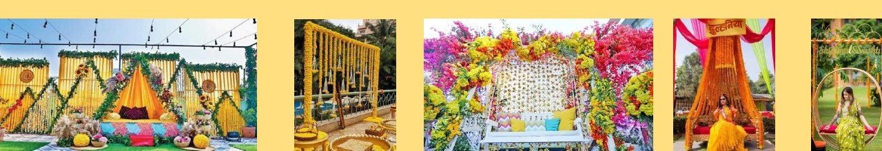 Haldi & Mehendi Decorations hero - Delhi Event Management