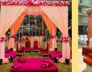 Traditional Baithak Mandap - Delhi Event Management
