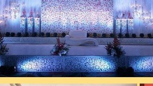 Ornate Pattern Stage - Delhi Event Management