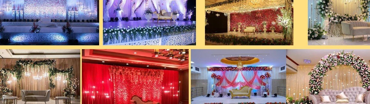 Stage Backdrop Decorations hero - Delhi Event Management